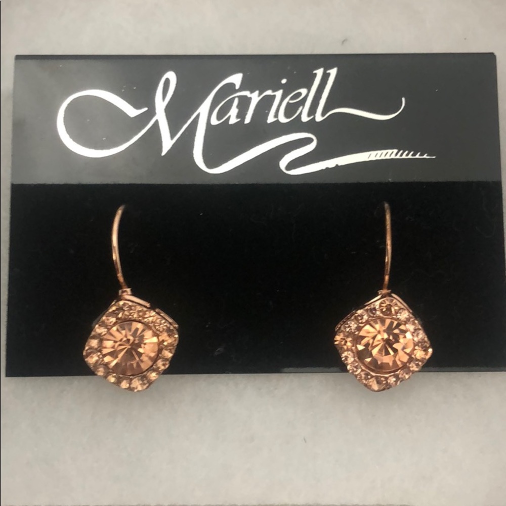 Rose Gold Drop Earrings